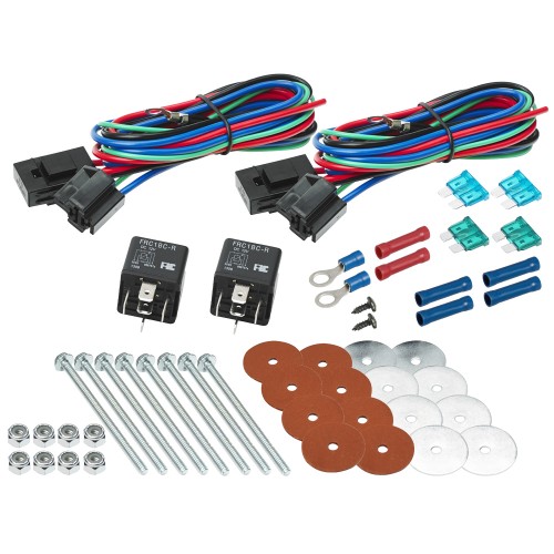 Universal Dual Fan Mounting Kit (12V) (#1002)