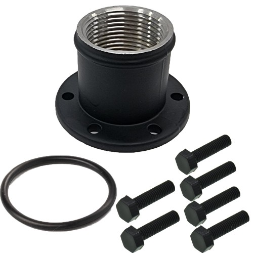 EWP® Alloy Straight Flange Adapter 38mm (#8304)