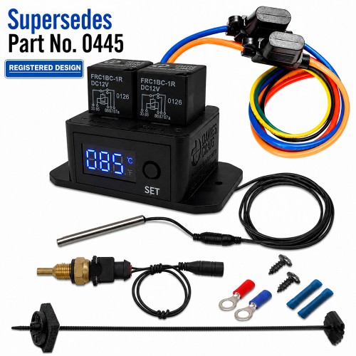 Digital Thermatic® Fan Switch - GEN II with 1/4
