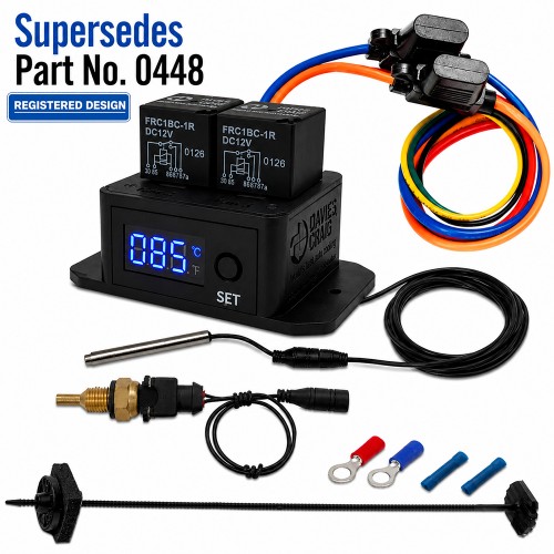 Digital Thermatic® Fan Switch - GEN II with 1/8