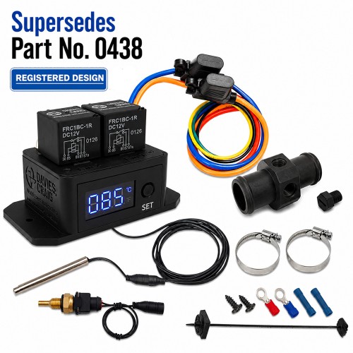 Digital Thermatic® Fan Switch - GEN II with  1/4