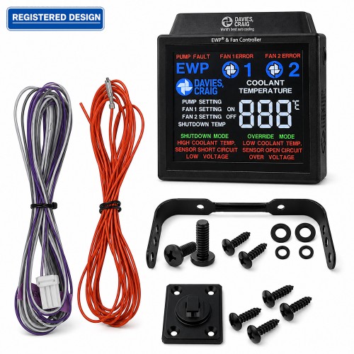 EWP & Dual Fan Digital Controller - Colour LCD (Module) (#8103)